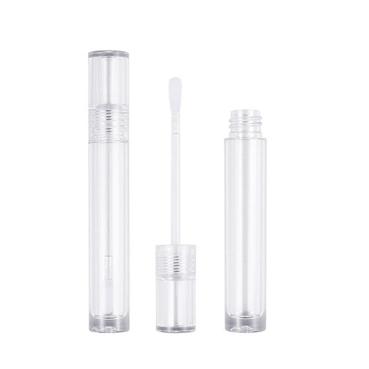 Transparent Round Lip Gloss Tube Lip Gloss Tube